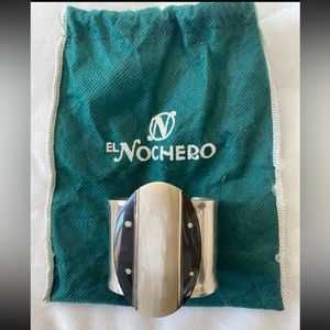 El Nochero wide cuff bracelet southwestern native
